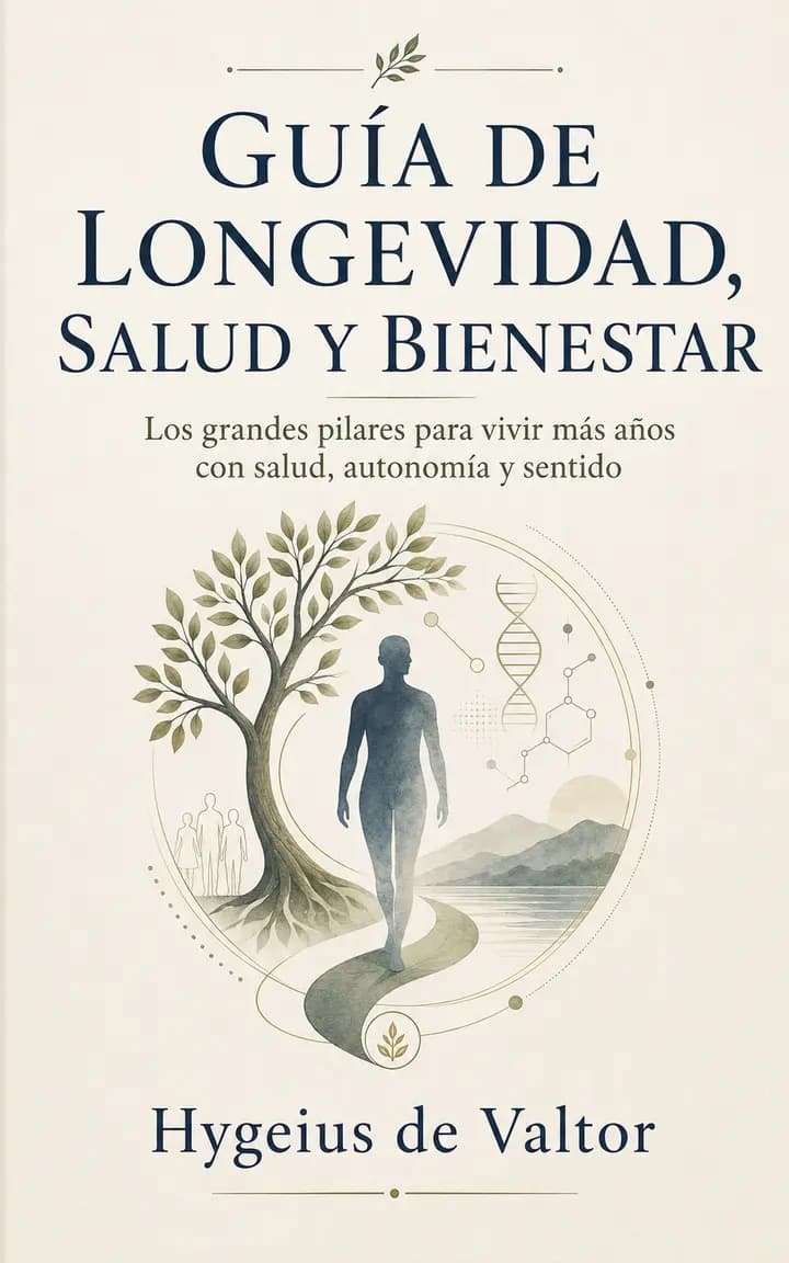 Portada original de Guía de Longevidad, Salud y Bienestar
