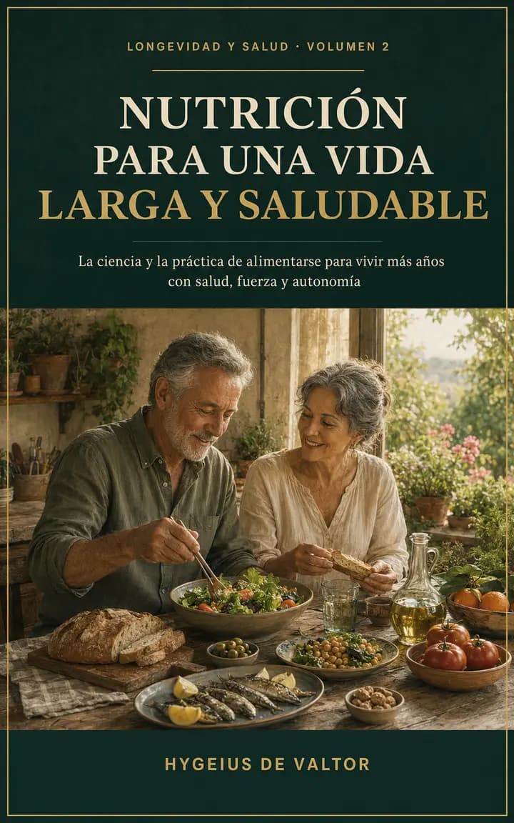 Portada original de Nutrición para una vida larga y saludable