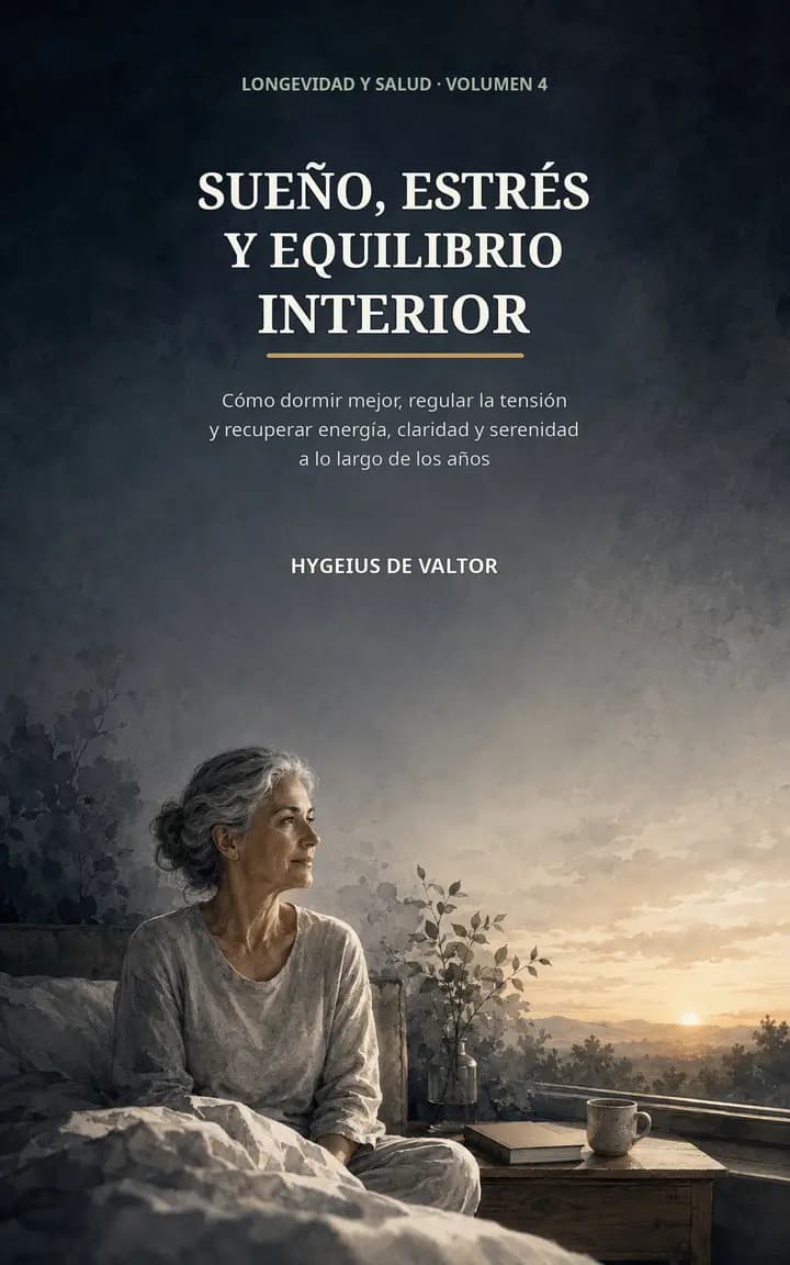 Portada original de Sueño, estrés y equilibrio interior